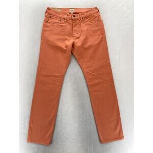 J. Crew Orange 484 5-pocket pants 30x30